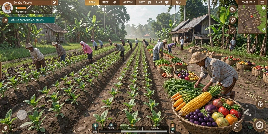 Karakter yang beragam dan menambah keseruan permainan.