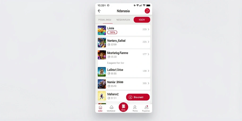 Fitur turnamen yang membuat permainan lebih kompetitif.