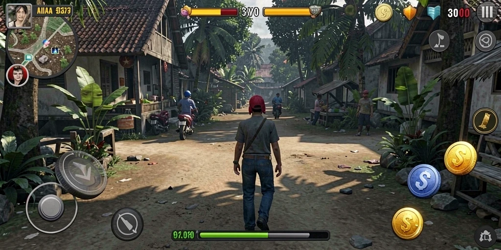 Fitur interaksi sosial yang menarik untuk pemain.