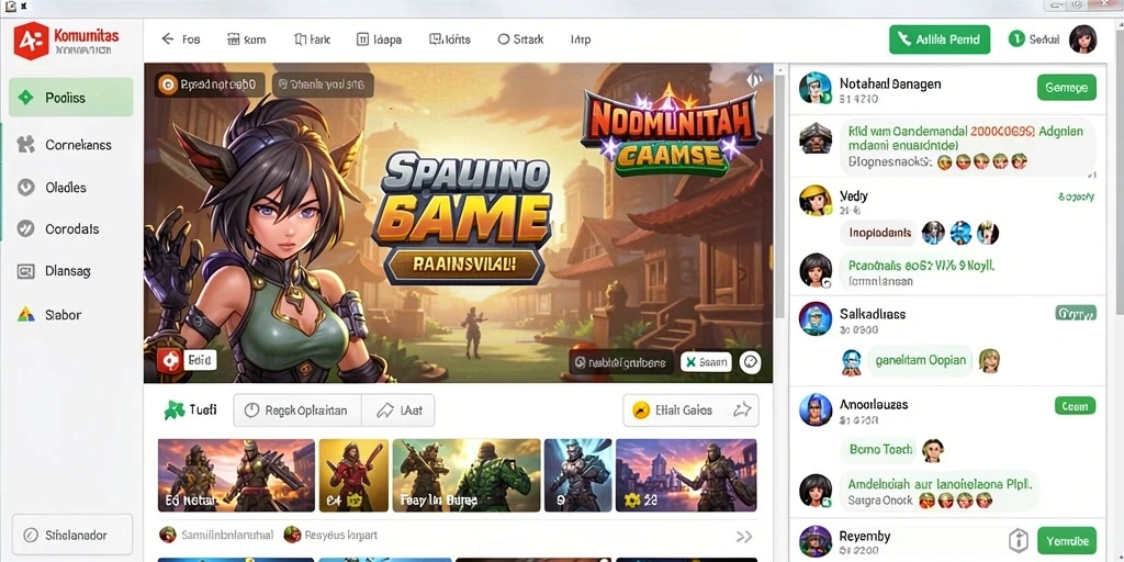 Screenshot dari turnamen yang sedang berlangsung.