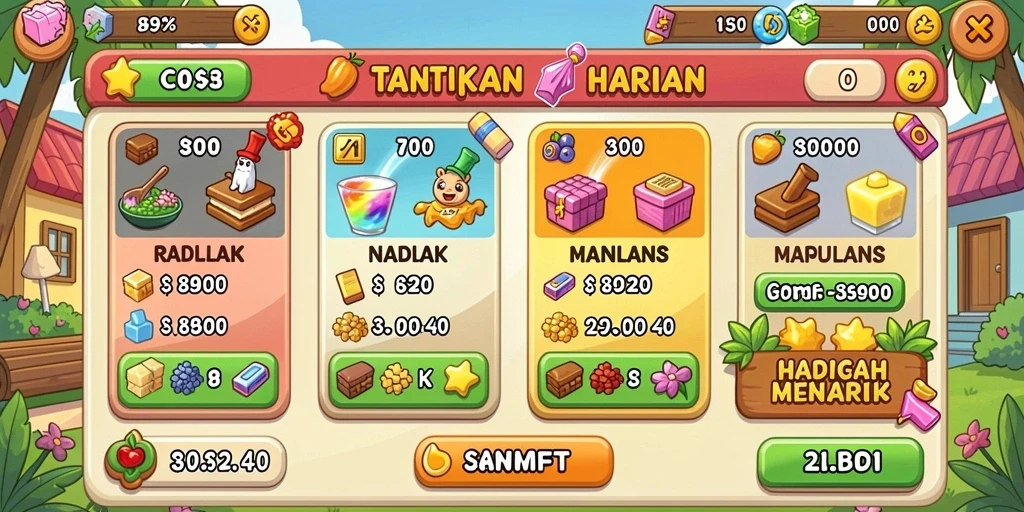 Pengaturan grafis yang memukau dengan detail yang ciamik.